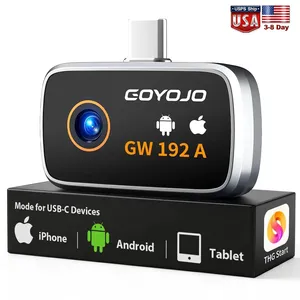GOYOJO GW340 GW192A กล้องถ่ายภาพความร้อน USB C ไอโฟน แอนดรอยด์ 512x384 กล้องถ่ายภาพอินฟราเรด 20C ถึง 400C - Product Image 1