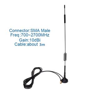เสาอากาศ 4G แบบไดโพลแม่เหล็กสปริง 12dbi คุณภาพสูง <span class=keywords><strong>ราคา</strong></span>ประหยัด พร้อมสายเคเบิล - Product Image 2