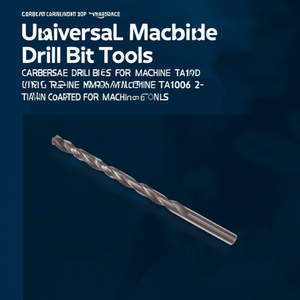Foret universel en carbure TA1006 12xD avec revêtement Nano TiAlN pour machines-outils - Product Image 3