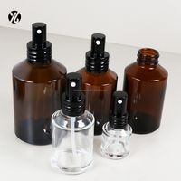 Flacon pulvérisateur vide en verre, récipient cosmétique rechargeable, pot à crème, flacon pompe pour lotion, flacon pour émulsion 15ml 30ml 50ml 60ml 100ml