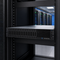Serveur en rack 2U R760XS, 2x Silver 4410Y 24 cœurs, 32 Go de RAM, 2x 2 To RAID1, serveur d'entreprise