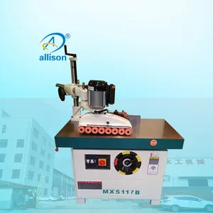 MX5117B Single Spindle Vertical Milling Machine Wood Spindle Shaper With Feeder