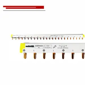 Barramento original novo do disjuntor A9XPH124 A9XPH224 A9XPH324 A9XPH424 1P 2P 3P 4P 24X18MM Barramento de conexão