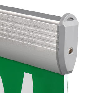 Energiebesparing Led <span class=keywords><strong>Exit</strong></span> Teken Milieuvriendelijke Materialen Zelf Controleren Grootte Aangepaste Led Noodverlichting - Product Image 6