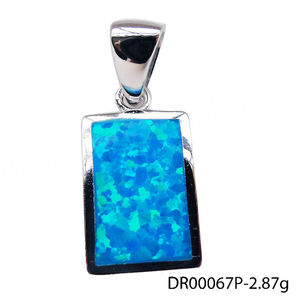 Silver Ladies 925 Delivery Faster Raw <b>Opal</b> Necklacewhite <b>Opal</b> Acrylic <b>Pendant</b> Crystaldendritic <b>Opal</b> <b>Pendant</b> - Product Image 3