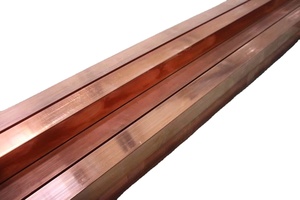 Tinh khiết đồng dẫn điện thanh cái Dải Nickel-plated nhiệt co lại ống vuông cách điện thanh cái-cung cấp chế biến uốn - Product Image 6