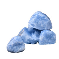 Diffuseur de spécimen de pierre précieuse naturelle brute bleue, éducatif et scientifique, pour mariages, célébrations et fêtes d'anniversaire