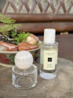 Bouchon de bouteille en marbre onyx rose poli moderne NANWEI, couvercle en pierre naturelle pour emballage cosmétique, décoration intérieure, boutique