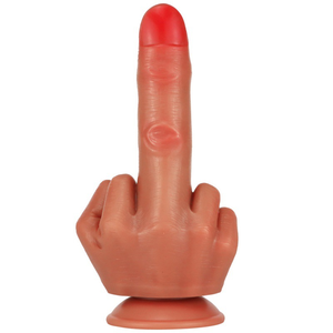 Nouveau Dildo à Ventouse pour Femmes, Masturbateur Féminin en Silicone Liquide, Dildos Réalistes en Forme de Doigt, Stimulateur Vaginal et Anal, Jouet Sexuel - Product Image 1