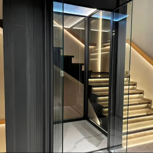 2025 공장 직접 판매 AC 홈 전기 엘리베이터 호텔 및 빌라 PVC 바닥 및 매끄러운 디자인으로 사용 - Product Image 2