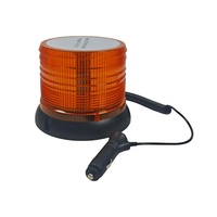 Nuevo Auto 12V/24V LED giratorio luces de baliza de emergencia señal intermitente techo ambulancia camión estroboscópico imán montado IP67 impermeable