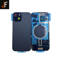 Coque arrière en verre JF Brand pour 15/15 Plus avec design à barres, châssis de remplacement, moule privé