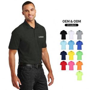 Discount Price 100%Polyester Quick Dry Men's Polo <b>T</b> Shirts Cool Feel Mesh Breathable Summer Short Sleeve <b>T</b> Shirts - Product Image 3