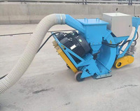 Machine de sablage portative avec nettoyage abrasif et polissage pour sols et blocs de béton, alimentée par moteur