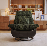 Fauteuil pivotant multifonctionnel pour salon, fauteuil inclinable de première classe, fauteuil inclinable de repos, fauteuil à bascule moderne