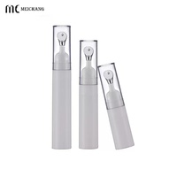 Flacon Airless 10ml 15ml avec embout céramique, récipient vide pour crème contour des yeux, essence faciale, emballage cosmétique