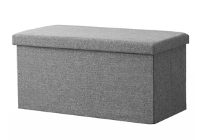 Luxury Leather <strong>Ottoman</strong> Folding Storage <strong>Ottoman</strong> with Storage Pouf <strong>Stool</strong> <strong>Ottoman</strong> Factory - Product Image 3