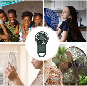 Ventilador de Mano Inalámbrico Portátil Recargable Eléctrico Mini de Bolsillo, Nuevo Diseño, Económico, Venta al Por Mayor de Fábrica - Product Image 2