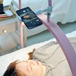 Fosoto New HOT Màu hồng chuyên nghiệp mỹ phẩm pha lê Lash phần mở rộng lông mi đèn LED nửa ánh trăng ánh sáng cho lông mi vẻ đẹp - Product Image 2