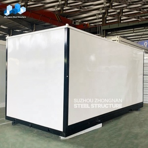 Zhongnan Custom Q235 9ft 16ft 19ft Prefab Assemble Folding <strong>Moving</strong> <strong>Portable</strong> Foldable Storage Unit <strong>Container</strong> Self Storage - Product Image 5