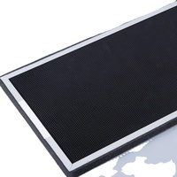 Cadre en aluminium noir à grille alvéolée 3.2mm avec cadre pour lampes et lanternes