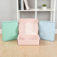 Cajas de Embalaje de Cartón Corrugado E Flute, Ligeras, Reciclables, para Calcetines, Personalizadas, Protección Ambiental de Fábrica
