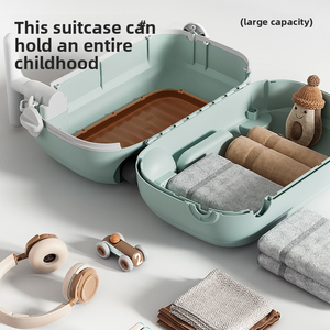 Voiture à pédales 2 en 1 pour enfants de 2 à 4 ans, valise de voyage en plastique unisexe - Product Image 2