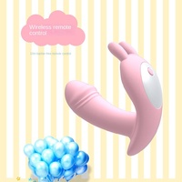 Grenzüberschreitender Bestseller: Leiser, tragbarer, hochvibrierender Multifrequenz-Masturbator für Frauen mit kabelloser Fernbedienung