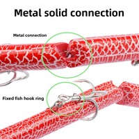 Promotion : Le meilleur leurre pour gros poissons, jig métallique articulé pour la pêche en eau salée, leurre crayon en 3 sections, leurre de surface à aiguille, chatterbait pour perche en ABS