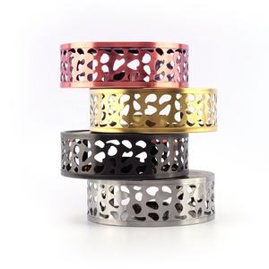 High End Black TeaPot Warmer Copper Gold Stainless Steel Tea Warmer with <strong>Tealight</strong> <strong>Holder</strong> - Product Image 1