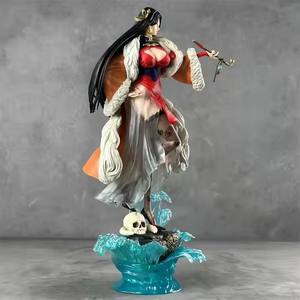 Ones Pieced <span class=keywords><strong>Boa</strong></span> <span class=keywords><strong>Hancock</strong></span> GK National Style Chinois Cheongsam Femme Empereur Main Animation Statue Modèle Ornements Anime Figure - Product Image 3