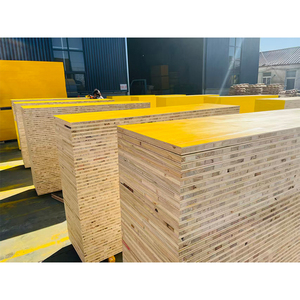 27mm 21mm 500x2000mm 3-laags bekistingsplaten 3-laags gele bekistingspanelen voor de bouw - Product Image 5