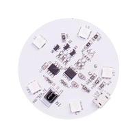 Panneau LED SMD rond en Aluminium, 220V AC, variable, panneau LED pour SMD 2835 rond rgb Led PCB