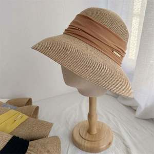 Chapeau Visière Femme en Papier avec Ruban de Satin Respirant, Pliable, Style Bob, pour Pêche, Voyage et Loisirs – Vente en Gros - Product Image 6