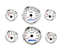 Ensemble de 6 jauges universelles pour voitures, avec compteur de vitesse, pour Nissan