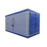 Four industriel électrique pour la polymérisation de peinture en poudre avec contrôle précis de la température pour panneau de commande industriel