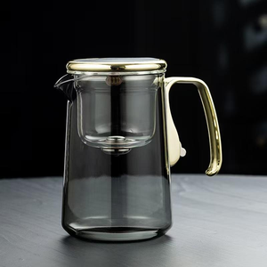 Tetera de Vidrio al por Mayor, Taza de Té de Alta Calidad con Separación de Agua y Té, Resistente al Calor, Taza de Té de Vidrio de Borosilicato Alto, Tetera Magnética - Product Image 6