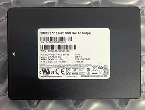 HORNG SHING Solid state drive Used MZ7KH3T8HALS-00005 SM883 2.5 3.84T <b>SSD</b> SATA6.0Gbps - Product Image 2