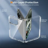 Étui Transparent Ultra-fin en Acrylique Anti-choc pour Google Pixel 11 10 Pro Fold, Compatible avec Google Pixel 11 Pro Fold