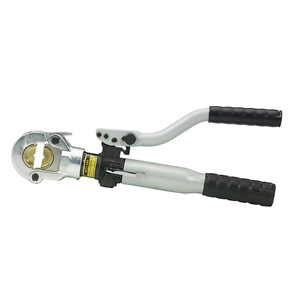 Pince à sertir hydraulique intégrée HT-300 avec dispositif de sécurité 400 pour fils à embouts en cuivre et aluminium - Product Image 5