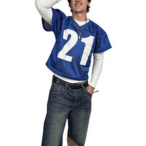 Maillot de sport en maille respirant personnalisé pour équipe de football – Vente en gros - Product Image 1