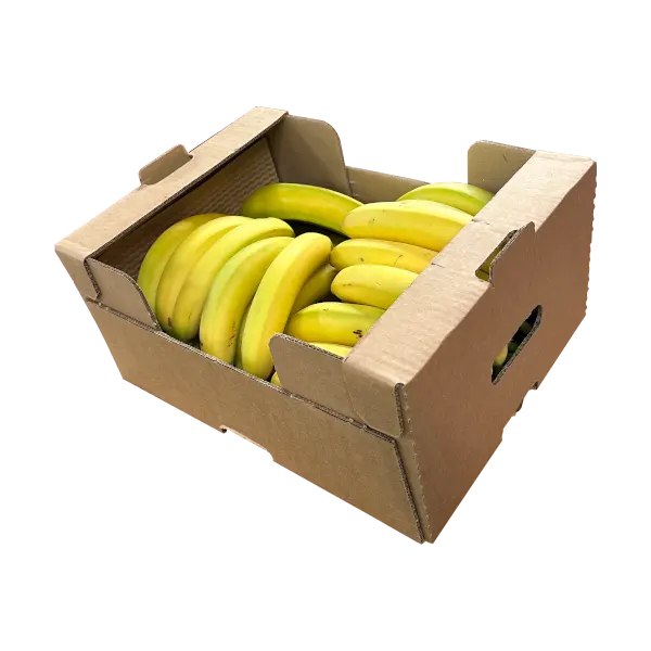 Caixa de embalagem de papel duro personalizado para frutas agrícolas Catron Fresh Banana