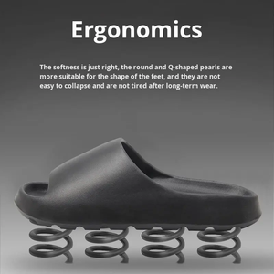 Trending Product 2026 Wholesale Cloud Slippers for Women Soft <strong>Comfy</strong> Silent <strong>Slides</strong> with Washable Non-Slip Sole for Indoor/Outdoor - Product Image 2