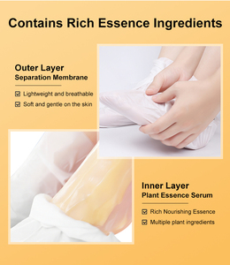 Masque Chauffant Auto-Activant pour les Pieds au Gingembre et aux Herbes, Nourrissant, Hydratant et Adoucissant, 2 Paires, Vente en Gros, OEM - Product Image 6