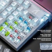 Teclado para Juegos con Cable OEM ODM R98 HE 8000Hz con Efecto Hall, Disparo Rápido de 0.005mm, Diseño de 98 Teclas, Interruptores Magnéticos de Actuación Ajustable