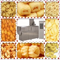 Machine extrudeuse automatique de snacks soufflés au maïs, équipement industriel de transformation alimentaire du maïs, ligne de production de snacks soufflés
