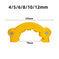 Outil d'affûtage et de polissage pour forets de 4 à 12 mm, accessoire de meulage multifonction pour meuleuse d'angle, outil de bricolage à domicile, entretien