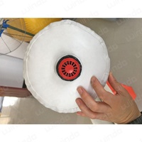 Station de jet ski flottante en tube PVC 140X105Cm Dock de jet ski gonflable avec sac d'eau