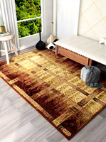 Tapis et carpettes rectangulaires en laine tissés à la machine, style européen, américain, persan, classique, pour villa, bureau, chambre à coucher, chevet, lavables à la main