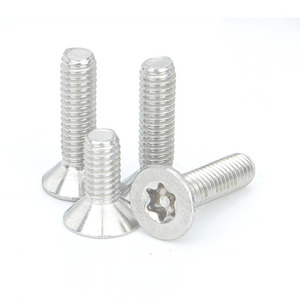 Tornillo de Cabeza Torx de Acero Inoxidable 304, Tornillo Antirrobo de Grado A2-70 - Product Image 1